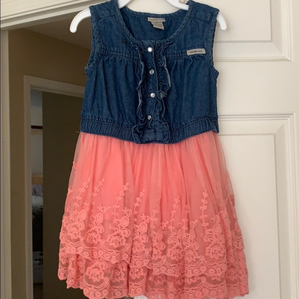 Calvin Klein Jeans Dress (Size 6x)